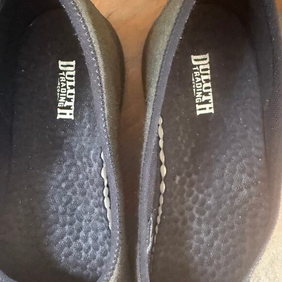 Duluth Trading Co Women Hawk Ridge Slip On Comfort Shoe SZ 9.5 Green Wool Blend - Picture 6 of 8